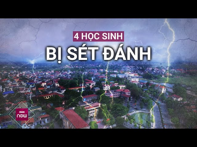 4 em bị sét đánh đã tủ vong