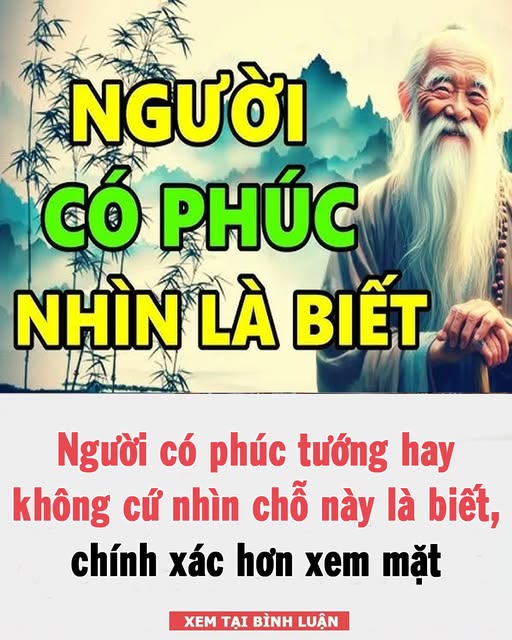 Người có phúc tướng hay không cứ nhìn chỗ này là biết, chính xác hơn xem mặt